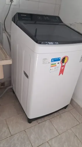 Máquina de lavar roupas Samsung inverter smart digital
