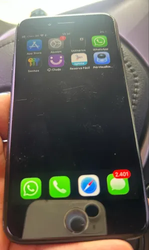 iPhone SE 3a Geração Preto 64gb 5G