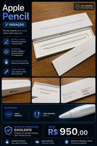 Apple Pencil 2°geração