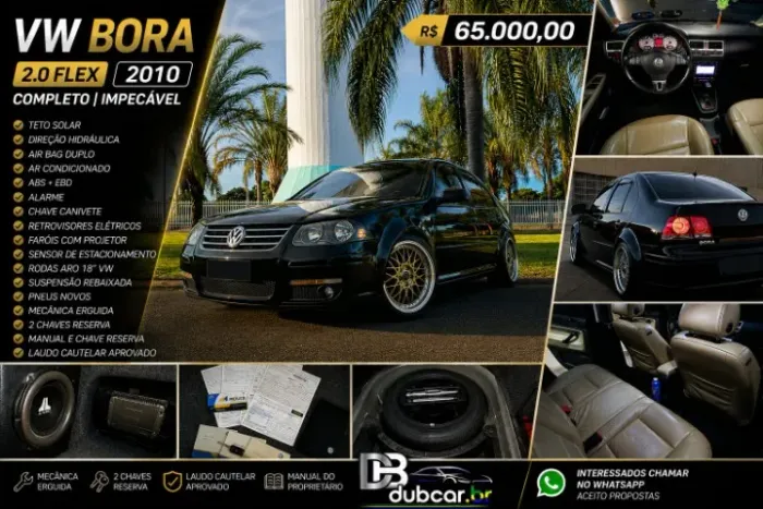 Volkswagen Bora 2.0/ 2.0 Flex 8V Aut. 2010