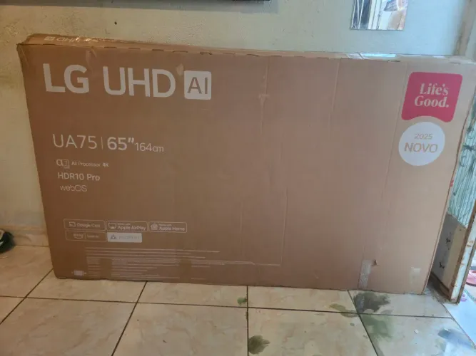 Smart TV 65" LG 4K Ultra HD 65UA8550PSA webOS 25 AI Processor 4K Gen8 com Alexa