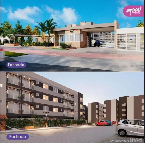Apartamento Moov Residence para Locação