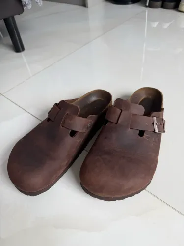 Birkenstock Boston Oiled Leather Havana