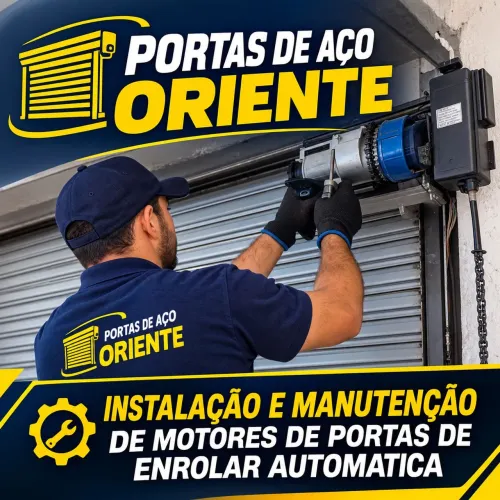 9.4705.7022 - MANUTENÇÃO E REPAROS EM MOTOR DE PORTA DE AÇO DE ENROLAR
