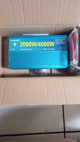 Inversor de tensão onda pura 24v 220v 4000w
