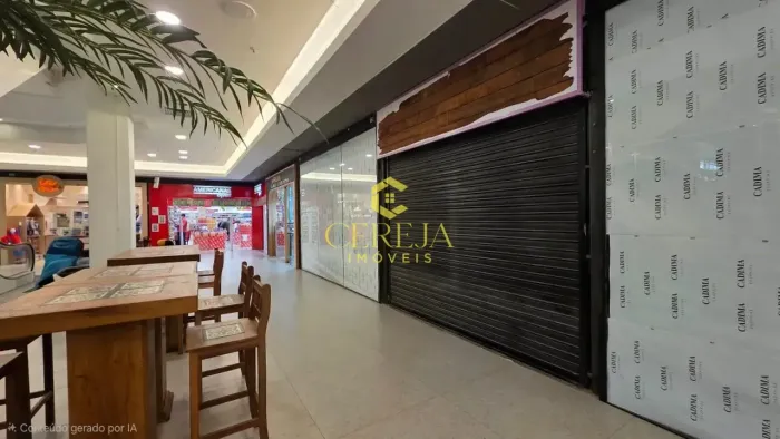 Lojas com 86m² de área útil na totalidade, para venda ou locação no Cadima Shopping, em No
