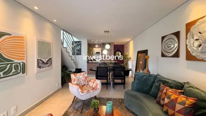 Cobertura duplex à venda no bairro Alto Barroca, com 125 m², 03 quartos (01 suíte), 03 vag