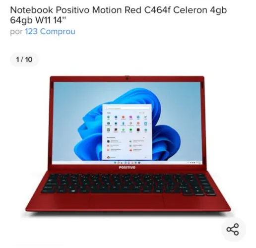 Notebook positivo 