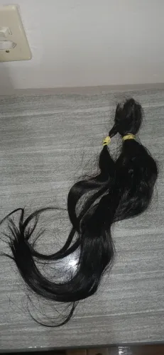 Cabelo humano natural ondulado - 50 cm | 81 g