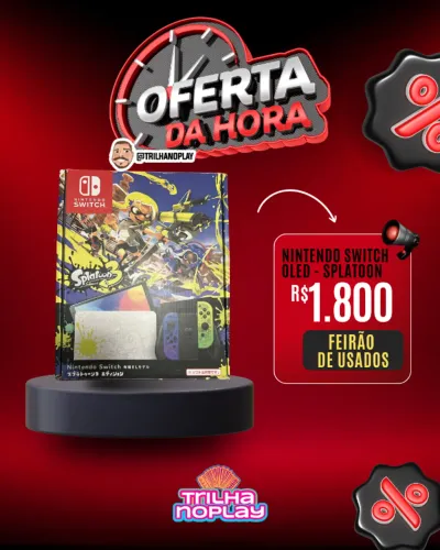 Nintendo Switch Oled do Splatoon