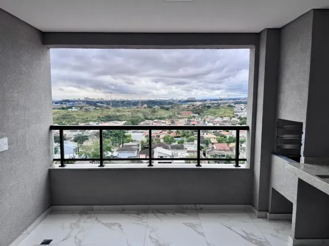 Apartamento Alto Padrão no The Four Resort Club 94 m², Andar Alto com Vista Livre no Vill