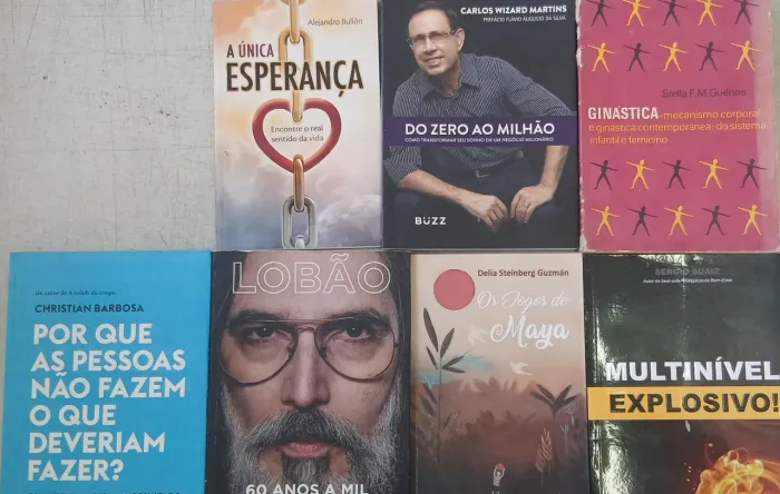 15 LIVROS POR 80 REAIS