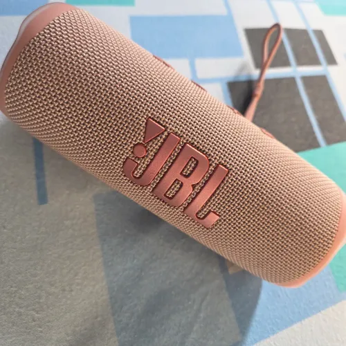 JBL flip 6 rosa com caixa e cabo