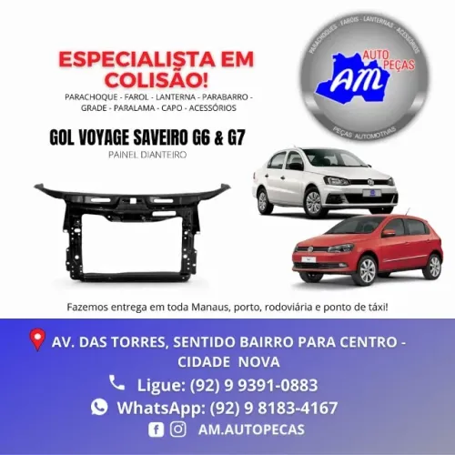 PAINEL FRONTAL GOL VOYAGE SAVEIRO G6 G7
