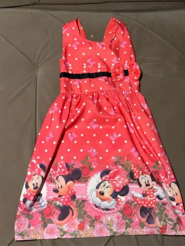 Vestido minnie infantil