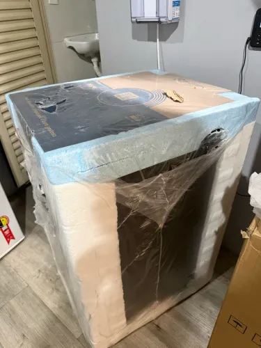 Vendo Fogão 4 bocas Electrolux Preto Efficient Mesa Vidro, Tripla Chama Bivolt
