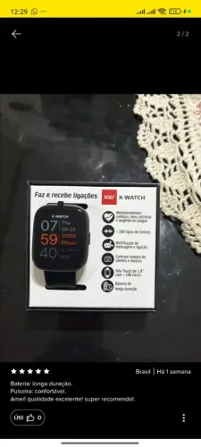 Relógio Smartwhtac
