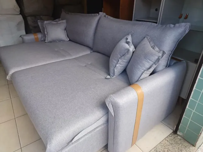 Oferta Exclusiva Sofá Cama Novo Tem 2.60 de largura última unidade 