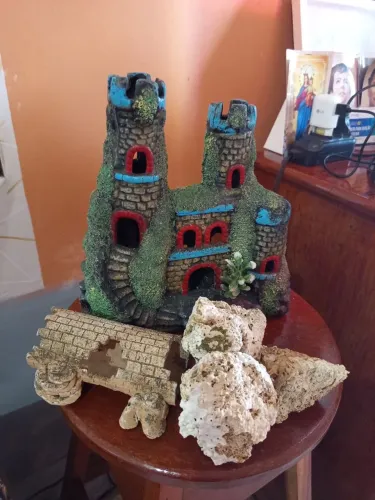 Decoração para aquário