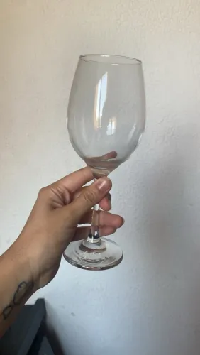 Jogo de taça vidro 6 peças