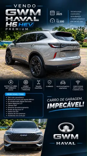 GWM Haval H6 Premium HEV 2025