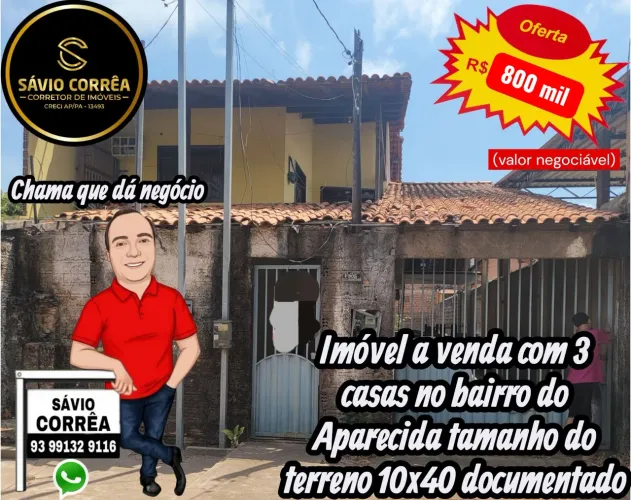 CASA NO BAIRRO APARECIDA