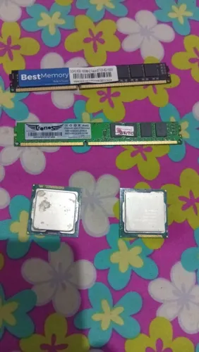 Vendo Memória DDR3 8gb e 4gb Processador i5 e i3 terceira geração
