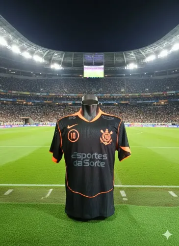 Camisa Corinthians III Total 90 - Tamanho G