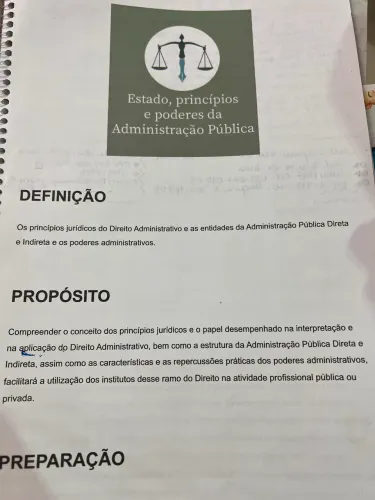 Apostila de Direito Administrativo - Faculdade Estácio 