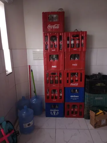 Caixas de coca cola