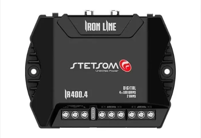 Módulo Stetsom IR400.4 400W 4 Canais Digital - Som Automotivo