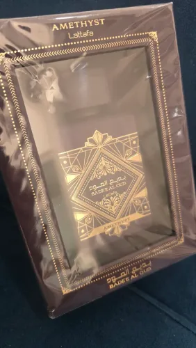 Perfume Árabe Lattafa Bade'e Al Oud Amethyst Eau de Parfum - 100ml (Original / Lacrado)