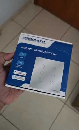 Tomada inteligente 6 interruptores nova digital 