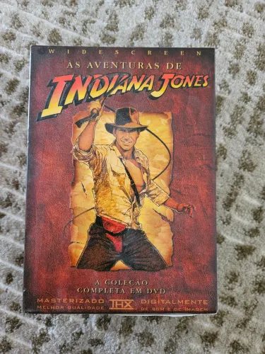 Combo DVD Indiana Jones 3 filmes + Extras