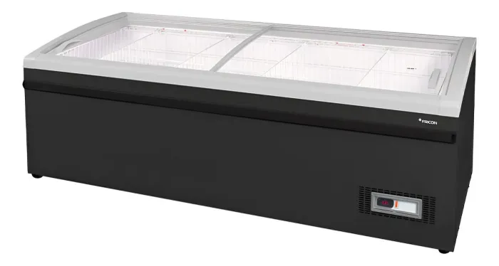 Freezer Ilha Dupla Ação Inverter Frost Fricon linha preto SMR2200 220v