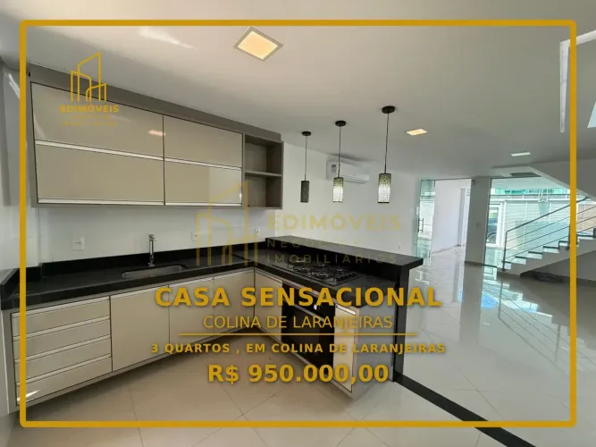 Linda casa em Colina de Laranjeiras, ideal para sua família!