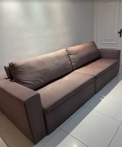 Sofá Loft Interiores 2,86m - Retrátil e Confortável - Conservado