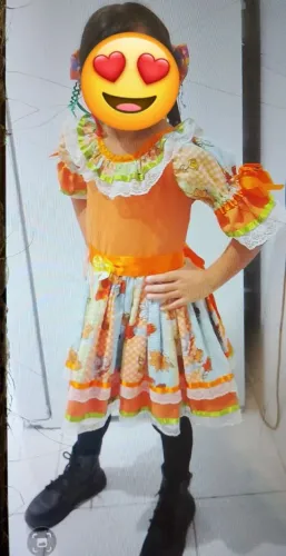 Vestido junino Valor R$70