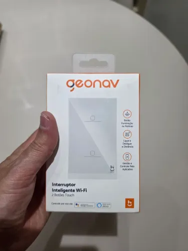 Interruptor Inteligente Geonav 2 botões