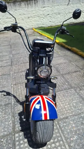 Scooter elétrica com carregador