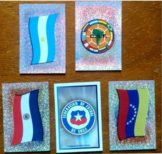 Figurinhas do Álbum Copa América 2007 Panini