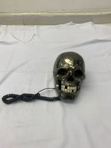 Telefone Fixo Temático Caveira | Excelente Estado