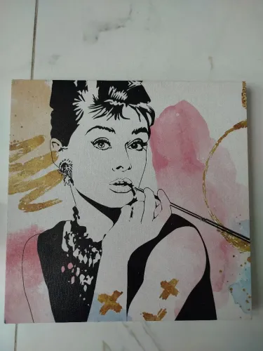 Quadro em tela tamanho 30x30