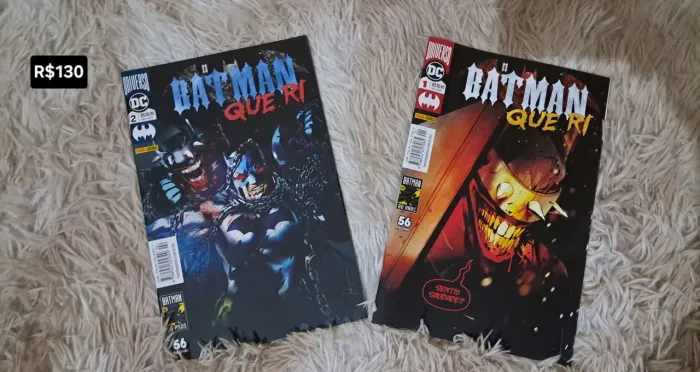 HQ Batman que ri vol 1 e 2
