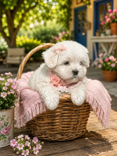 Filhotes de Lhasa apso fêmea branquinha lindíssima 
