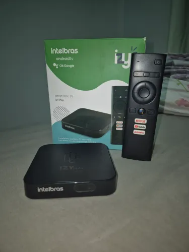 Smart TV Box Intelbras Android Com Chromecast Integrado C/Caixa