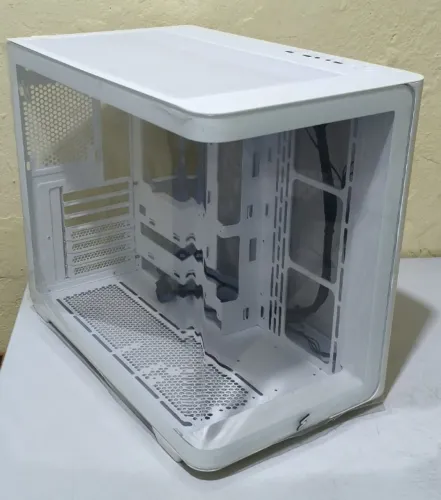 Gabinete SuperFrame Power Cube Cristal White