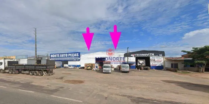 # Alugo Galpão na BR 135, 750 m², pertinho da PMZ