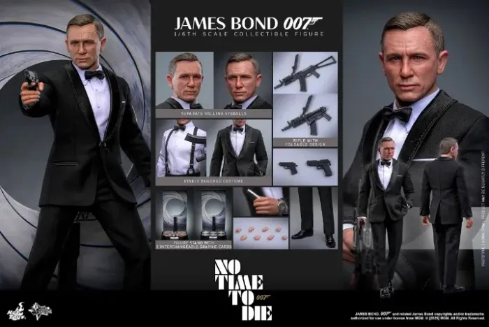 Hot Toys James Bond 007 No Time To Die