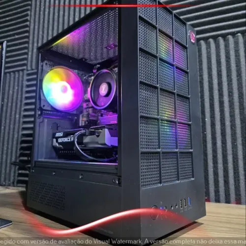 PC Gamer Ryzen 5 5500 RTX 5050 16GB 500GB NVMe ARGB